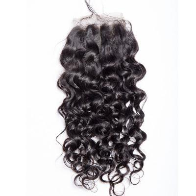 China High Quality Wholesale Water Wave Hair Extensions Hair Bundles With Lace Closure for sale