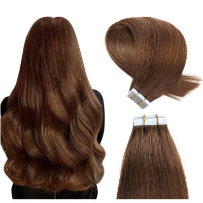 China BSM Double Straight Hair Invisible Straight Pulled BSM Skin Weft Indian Remy Hair Extensions Indian Seamless Tape In Hair Extension 100 Hair for sale