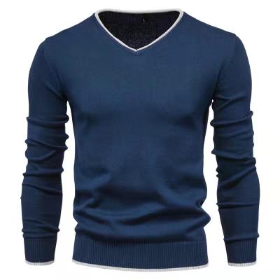 China New Autumn Winter Men's Color Casual Sweater Pure Neck Men's Tortoise Sweater Sweater Anti-wrinkle W Sweater Warm for sale