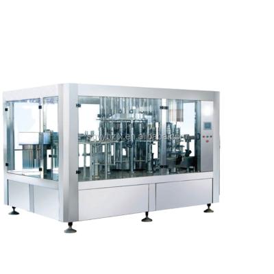 China Food 3 In 1 Automatic Beverage Production Machine Soft Drink Filling And Sealing Line for sale