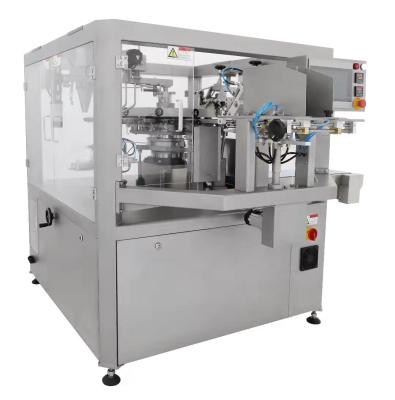 China High Efficiency Premade Bag Filling And Sealing Machine For Food Industry Powder, Granule, Sauce Packing for sale