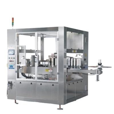 China Beverage Automatic Linear Melt Hot Glue Labeling Machine for sale