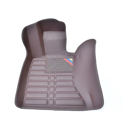 China Universal Waterproof 5D Car Floor Pressed Mats for sale