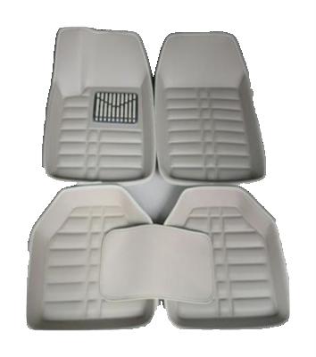 China 3 Pcs Universal Popular Waterproof And Dustproof Car Floor Mat PVC Car Floor Mats for sale