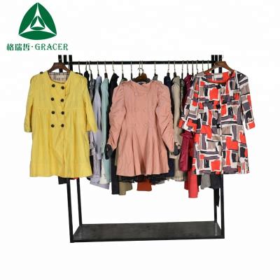 China Fashion New Style /Fit Size Fashion New Style /Fit Size Occasion Matching Clothes Overcoat Dubai Used Clothes In Bales Used Women's Clothing for sale