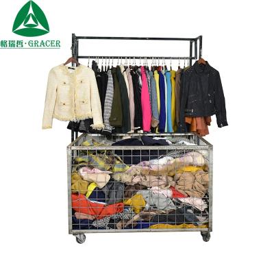 China Fashion/new style/fit size fashion/new style/fit size women's clothes tops sell used clothes from South Korea second-hand clothes for sale