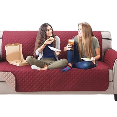 China Pet Sustainable Use Polyester Fabric Sofa Pet Sofa Mat Waterproof Pet Sofa Cover for sale