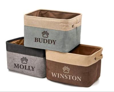 China High Quality Viable Customized Pet Supplies Storage Box Pet Toy Storage Box for sale