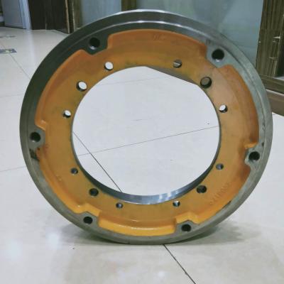 China Hotel Elevator Main Drive Pulley 406*5*10MM Elevator Traction Wheel for sale