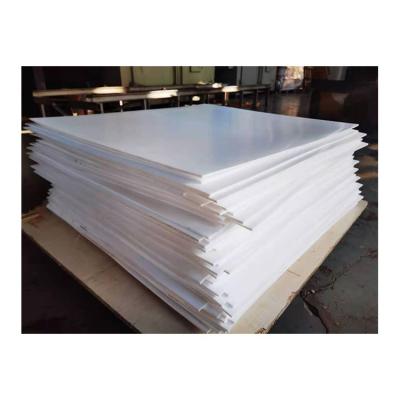 China Corrosion Resistant New High Quality China Manufacture White Color Virgin Customized Ptfe Dumped Sheet for sale