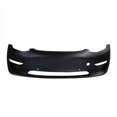 China Direct sales car decorative front bumper guard protection for tesla model high quality front bumper OEM1084168-SO-5-E 3 series pcs for sale