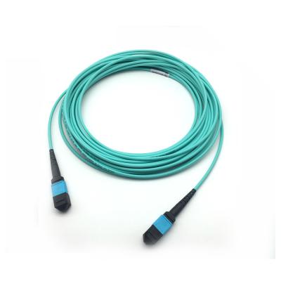 China 12 Faser-einzelnes Modul Mpo-LWL - Kabel mit Verbindungsstück OM3 LC 0.9mm zu verkaufen