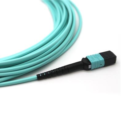 China 48 Fiber G657A2 MTP Mpo Patch Cord SM OM3 OM4 OM5 Optional for sale