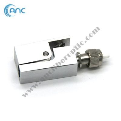 China 0.2dB Square FC Bare Fiber Optic Adapter 125um Ferrule for sale