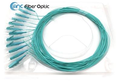 China 0.9mm OM1 OM2 OM3 OM4 OM5 Multimode Fiber Optic Pigtail With LSZH Jacket for sale