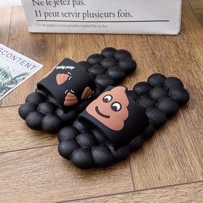 China CUSHIONING hot sale home outdoor bubble massage ladies soft bottom sandals slides slippers for women for sale