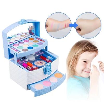 China Kid Makeup Set Cosmetics Beauty Toy Makeup Kit Eco-friendly Listing For Baby Kid for sale