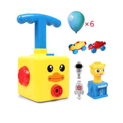 China Air Power Balloon Car Balloon Pump Toy Car Air Balloon Car Play for sale