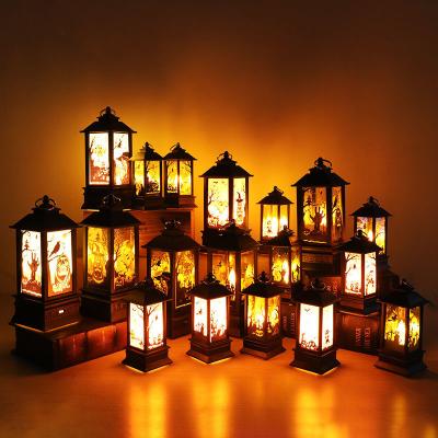 China Fashionable LED Battery Operated Light For Halloween Decoration Indoor Outdoor Lantern for sale