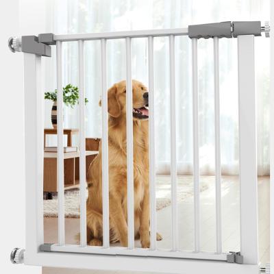 China Sustainable Friendly Easy To Close Dog Baby Safety Gate Door With Lock for sale