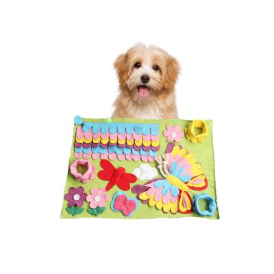 China China Pet Supplies Manufacturer Direct Selling Slow Viable Food Training Mat Dog Snuff Mat Sniff Mat Blanket for sale