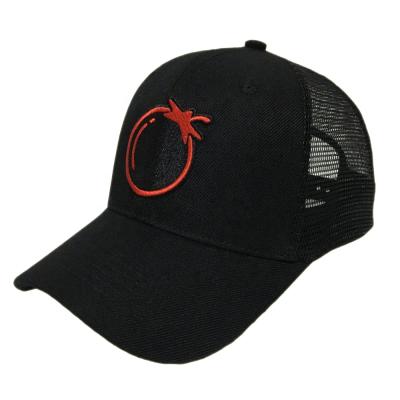 China JOINT Wholesale Custom Logo 3D/2D Embroidery Mesh OEM Trucker Hat Half Snapback Baseball Hat for sale