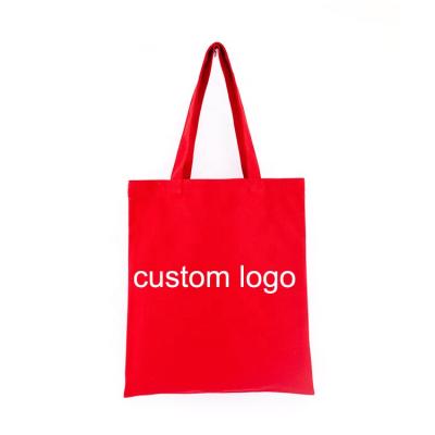 China Small MOQ Wholesale Cotton Canvas Handled Promotional Handbag Buying Custom Your Logo for sale