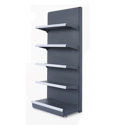 China Metallfreier Stellung Pegboard-Anzeigen-Supermarkt für Imbisse zu verkaufen