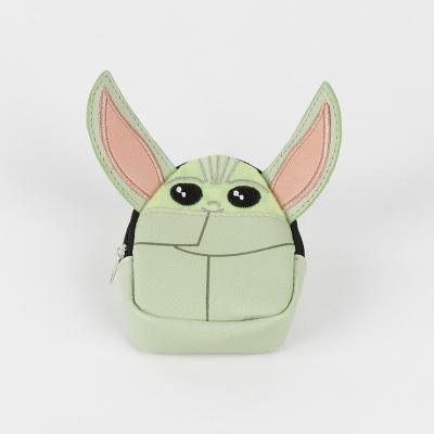 China Carry New Yoda Master Cute Kids PU Coin Dangle Purse for sale