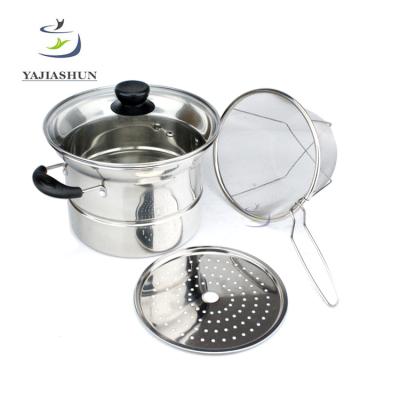 China Sustainable Wholesale Stainless Steel Cooking Pot Soup And Stock Pots For Cooking for sale