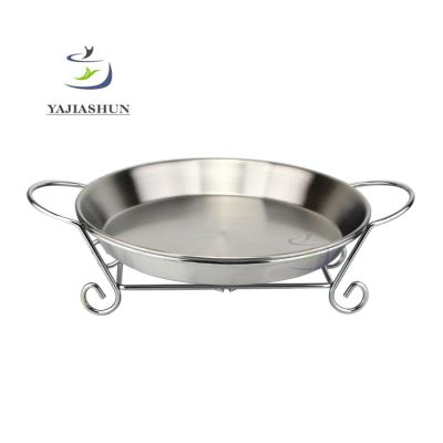 China Hotel Restaurnts/Hotel Supplies Mini Stainless Steel Chafing Dish Buffet Food Warmer, One People One Pot Hot Dish Holder for sale