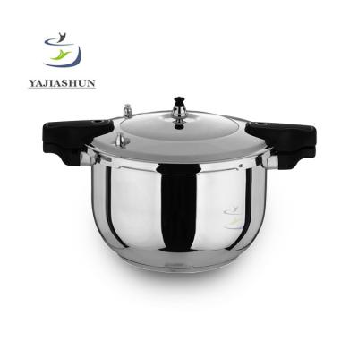 China Sustainable Hot Sale Health Food Grade SUS304/201 Indian Polished Pot Stainless Steel Pressure Cooker For Rice Cooking for sale