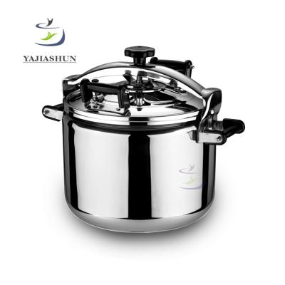 China Sustainable SUS304 Material 22 Liter 30 Liter 40 Liter Commercial Hawkins Pressure Cooker Stainless Steel High Pressure Cooker for sale