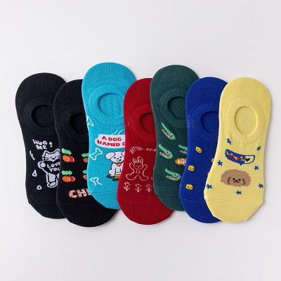 China CT 2022 high quality cartoon cotton woman sock kawaii animal print socks sporty cute korean style cat women socks for sale