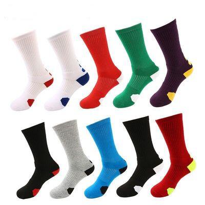 China CT Logo Professional Sports Socks Elite Men Breathable Wholesale Custom Basketball Socks for sale