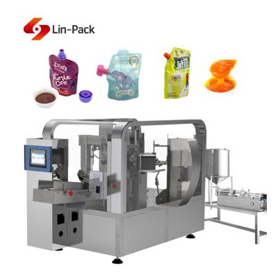 China Automatic Beverage Water Juice Bag Pouch Filing and Liquid Sealing Machine Packing Machine for sale