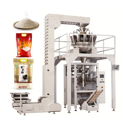 China Automatic Beverage Sugar Rice Sachet Fill Sealing Machine Vertical Packing Machine for sale