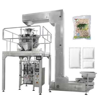 China Automatic Vertical Beverage Pet Food Packing Machine With Bag Making for sale