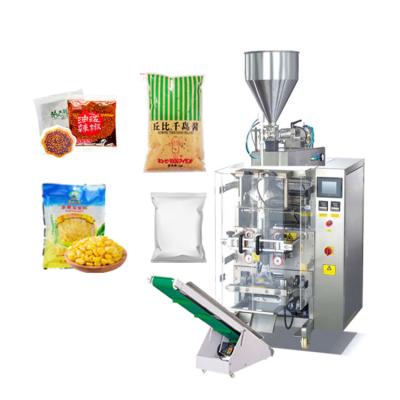 China Automatic Vertical Beverage Film Bag 4 Side Seal Fill Liquid Food Packing Machine for sale