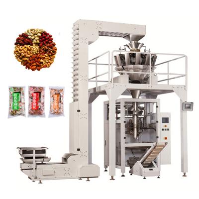 China Automatic Beverage Chips Sealing Packing And Filling Granule Machines Vertical Dried Fruit Packing Machine for sale