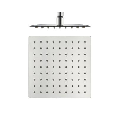 China Without diverter HIDEEP shower accessories stainless steel chrome shower head, size 200*200mm for sale