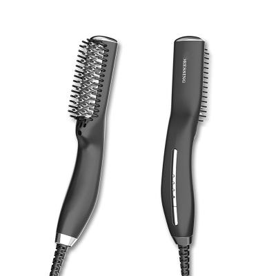 China Hot Dryer and Household Hair Airbrush Men Beard Straightener Brush Comb for sale