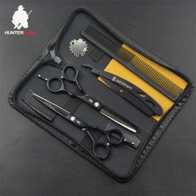 China Hair Cutting Thinning Scissors HT9122 6inch/5.5inch Hair Cutting Thinning Scissors Barber Shop Haircut Clippers Kit for sale