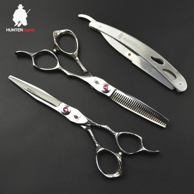 China Hair Cutting Thinning Thinning Shears Hairdressing Clippers Barber Salon Scissors Hair Cutting Scissors HT9111 6inch for sale