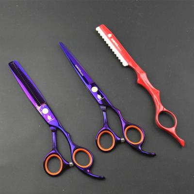 China Hair Cutting Scissors HT9162 Japan Hair Cutting Scissors Barber Makas Salon Scissors Thinning Thinning Shears for sale