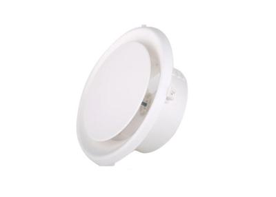 China White Round plastic air outlet Duct Fan Accessories  ABS engineering for sale