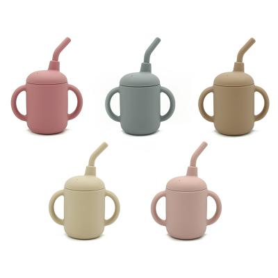 China Sustainable Hot Selling Luxury SiliconeTea Mugs With Lids And Straws Bpa Free Food Grade Tea Coffee Mugs Drinkware Home And Office Water Cup for sale