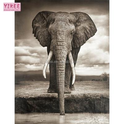 China 3d Diamond Painting Kit Modern DIY Elephant ,Bedroom Decoration Canvas Painting for sale