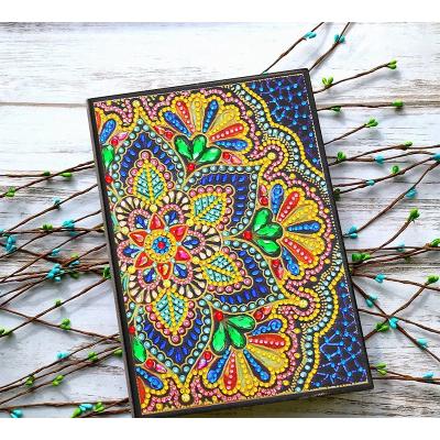 China Mandala 5d Diamond Painting Diy Notebook Modern Diy Crystal Diamond Painting Notebook For Kids for sale