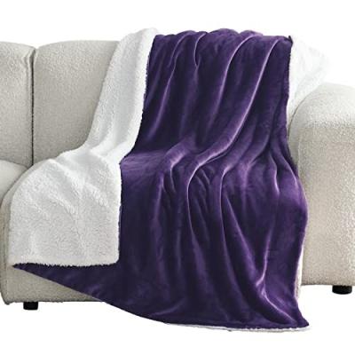 China Anti-Pull Plain Color Throw Flannel Fleece Blanket Luxury Sherpa Blanket Blanket for sale